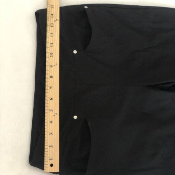 PGA Tour Golf Slacks Women S Black Slim Stretch Tummy Control Preppy - Picture 4 of 7